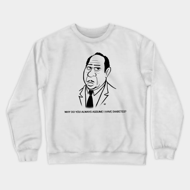 Stanley the Manly Crewneck Sweatshirt by UzzyWorks